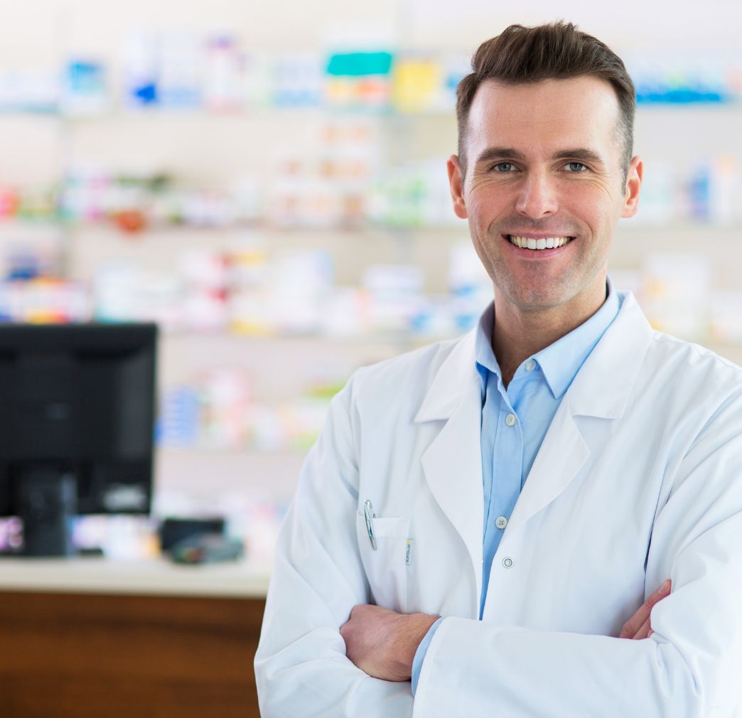 Male pharmacist